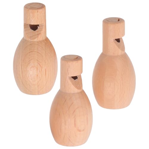 SHOWERORO 3 Stück Mini Holzpfeife für Unvollendetes Musikspielzeug aus Massivem Holz Pädagogisches für Vorschulaktivitäten und Kindergeburtstagsfeiern SHOWERORO 3 Stück Mini Holzpfeife für Unvollendetes Musikspielzeug aus Massivem Holz Pädagogisches für Vorschulaktivitäten und Kindergeburtstagsfeiern von SHOWERORO