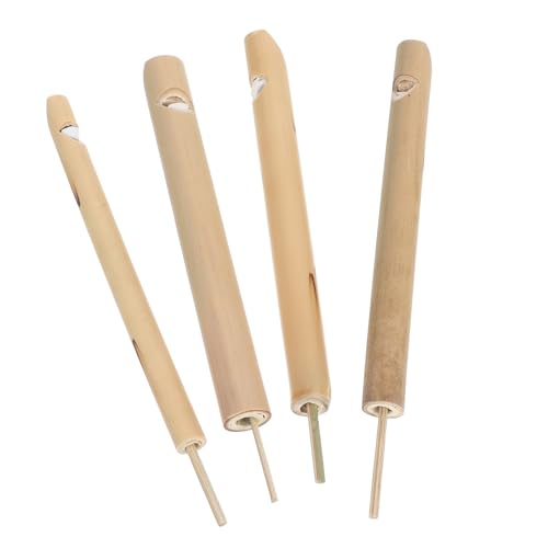 SHOWERORO 4 Stück Kinder Vogelpfeife Spielzeug Flöte für Musik Vogelrufe Robustes Kunststoffspielzeug für Kreative Spiele SHOWERORO 4 Stück Kinder Vogelpfeife Spielzeug Flöte für Musik Vogelrufe Robustes Kunststoffspielzeug für Kreative Spiele von SHOWERORO