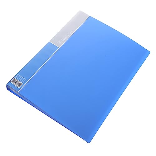SHOWERORO 40-seitige Ordner-einlage Tasche Kunststoff Aktenhalter A4 Dokumenten-organisator Pp-tasche von SHOWERORO