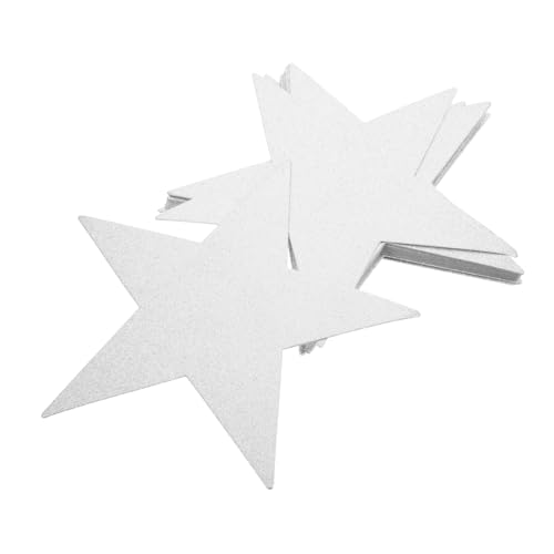 SHOWERORO 48 Stück Teiliges Papiersterne Handgeschnittene Stern Ausschnitte Glitzernd Silber für Diy Bastelprojekte Klassenzimmer Pinnwand Dekoration Kreatives Bastelmaterial SHOWERORO 48 Stück Teiliges Papiersterne Handgeschnittene Stern Ausschnitte Glitzernd Silber für Diy Bastelprojekte Klassenzimmer Pinnwand Dekoration Kreatives Bastelmaterial von SHOWERORO