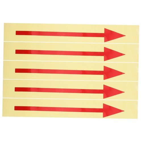 SHOWERORO 5 Stück Reflektierende Selbstklebende Wasserdichte Richtungsaufkleber für Briefkästen Abnehmbare Richtungsschilder für Wand und Boden Verbesserte Sichtbarkeit und Genaue Zustellung SHOWERORO 5 Stück Reflektierende Selbstklebende Wasserdichte Richtungsaufkleber für Briefkästen Abnehmbare Richtungsschilder für Wand und Boden Verbesserte Sichtbarkeit und Genaue Zustellung von SHOWERORO