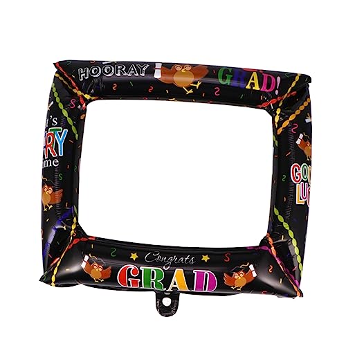 SHOWERORO 5st Partyballons Fiesta Trophäe Geburtstagsrequisiten Geburtstagsfoto Requisiten Luftballons Bilderrahmen Abschlussfotorahmen Rahmen Ballons Black SHOWERORO 5st Partyballons Fiesta Trophäe Geburtstagsrequisiten Geburtstagsfoto Requisiten Luftballons Bilderrahmen Abschlussfotorahmen Rahmen Ballons Black von SHOWERORO