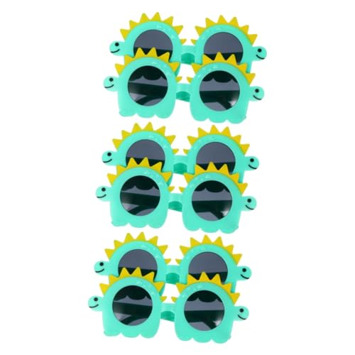 SHOWERORO 6 Stk Dinosaurier-Brille kind lustige brille Halloween-Sonnenbrille Maskerade-Brille verkleidung kinder kinderkleider Festival-Foto-Requisiten Party-Brillengestelle Abs SHOWERORO 6 Stk Dinosaurier-Brille kind lustige brille Halloween-Sonnenbrille Maskerade-Brille verkleidung kinder kinderkleider Festival-Foto-Requisiten Party-Brillengestelle Abs von SHOWERORO