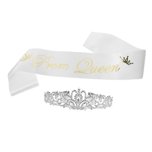 SHOWERORO Abschlussdekorationsset Tiara Hochzeitshaarschmuck Für Frauen Prinzessin Dekorationen Doktorhut Geburtstagskronen Für Das Klassenzimmer Kopfbedeckung Abschlusskrone Weiß Schulter SHOWERORO Abschlussdekorationsset Tiara Hochzeitshaarschmuck Für Frauen Prinzessin Dekorationen Doktorhut Geburtstagskronen Für Das Klassenzimmer Kopfbedeckung Abschlusskrone Weiß Schulter von SHOWERORO
