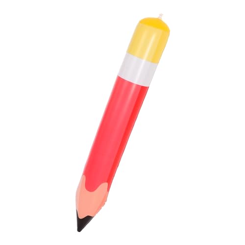 SHOWERORO Aufblasbarer Großer Bleistift Luftballon PVC Rote Schulanfang Dekoration Klassenzimmer Party Deko Süßer Aufblasbarer Stift als Fotorequisite SHOWERORO Aufblasbarer Großer Bleistift Luftballon PVC Rote Schulanfang Dekoration Klassenzimmer Party Deko Süßer Aufblasbarer Stift als Fotorequisite von SHOWERORO