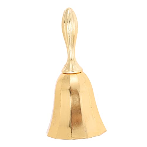 SHOWERORO Chuancai-glocke Glocken Groß Restaurant Call Bell Küchenserviceglocke Glocke Für Den Gottesdienst Handgehaltene Glocke Ladenbesitzer Glocke Handglocke Metall Golden SHOWERORO Chuancai-glocke Glocken Groß Restaurant Call Bell Küchenserviceglocke Glocke Für Den Gottesdienst Handgehaltene Glocke Ladenbesitzer Glocke Handglocke Metall Golden von SHOWERORO