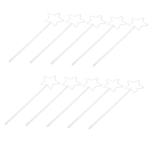 SHOWERORO DIY Fünf Punkte Stern Zauberstab Rahmen Weißer Draht Bastelset für Feenstäbe Party Hochzeiten Feiertagsdekorationen Kreative Handarbeit Zubehör SHOWERORO DIY Fünf Punkte Stern Zauberstab Rahmen Weißer Draht Bastelset für Feenstäbe Party Hochzeiten Feiertagsdekorationen Kreative Handarbeit Zubehör von SHOWERORO