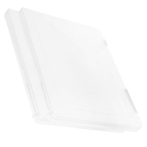 SHOWERORO Dokumenten-aufbewahrungsbox 2er-set Aktenbox Mit Deckel Akten-organizer Im A4-format Pp-material Büro-aktenbox Stabil Und Stapelbar SHOWERORO Dokumenten-aufbewahrungsbox 2er-set Aktenbox Mit Deckel Akten-organizer Im A4-format Pp-material Büro-aktenbox Stabil Und Stapelbar von SHOWERORO