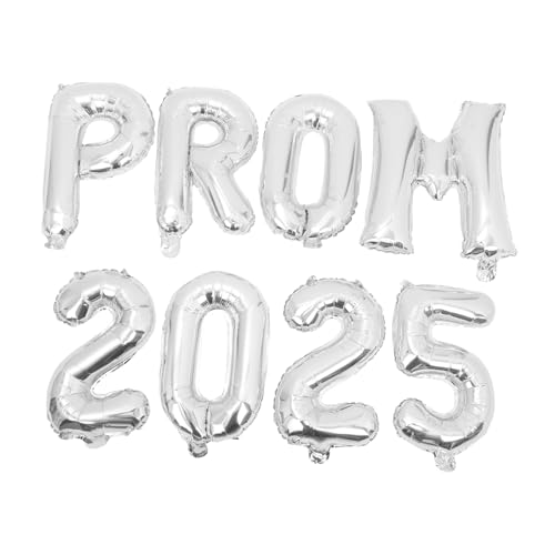 SHOWERORO Folienballons für Abschlussfeier und Silvester Party Schnelle Befüllung Elegante Neujahrsdekoration Vielseitig für Innen und Außen Robustes Folienmaterial von SHOWERORO
