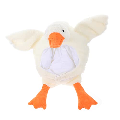 SHOWERORO Großer Weißer Gans Hut Lustiger Partyhut Für Cosplay Und Festivals Ideal Als Fotorequisit Und Für Kreative Auftritte SHOWERORO Großer Weißer Gans Hut Lustiger Partyhut Für Cosplay Und Festivals Ideal Als Fotorequisit Und Für Kreative Auftritte von SHOWERORO