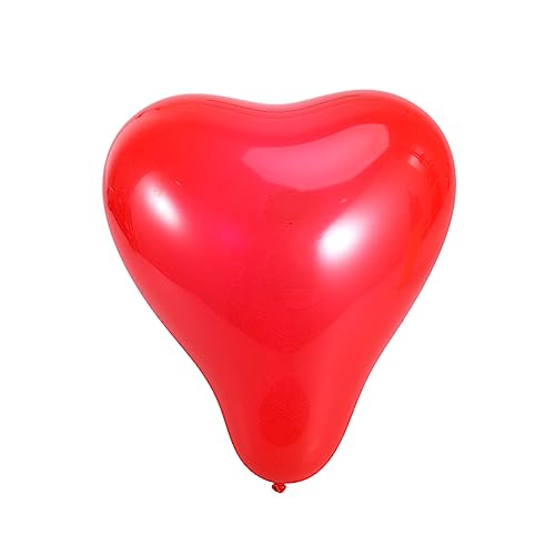 SHOWERORO 10 Zoll Riesige Herzform Latexballons Set 20 Stück Partyballons Dekorative Ballons Für Partys Events von SHOWERORO