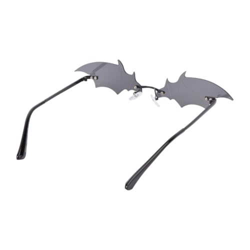 SHOWERORO Party-sonnenbrille Fledermausform Unisex Halloween Kostüm Foto Requisite Erwachsene Schwarz Rahmen Gläser für Karneval Fasching von SHOWERORO