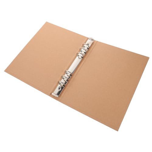 SHOWERORO Ringbuch Binder Cover aus Kraftpapier Weiche und Schmutzresistente Abdeckung für Schule und Büro Design Leicht und Platzsparend für Dokumentenschutz SHOWERORO Ringbuch Binder Cover aus Kraftpapier Weiche und Schmutzresistente Abdeckung für Schule und Büro Design Leicht und Platzsparend für Dokumentenschutz von SHOWERORO