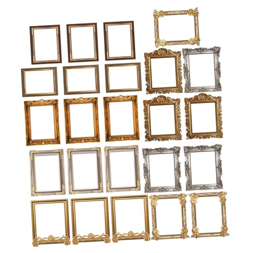 SHOWERORO Scrapbook Fotorahmen Aufkleber Vintage Wandkunst Aufkleber Set mit 24 Blättern Minimalistisches Design für Wohnzimmer SHOWERORO Scrapbook Fotorahmen Aufkleber Vintage Wandkunst Aufkleber Set mit 24 Blättern Minimalistisches Design für Wohnzimmer von SHOWERORO