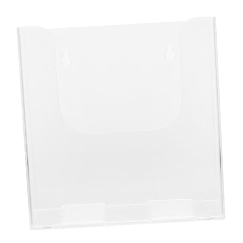 SHOWERORO Wandmontierter Acryl Dokumentenhalter Transparentes Aufbewahrungsregal für Büro und Zuhause Praktischer Wand organizer für Papiere Zeitschriften und Ordner Stabil und Einfach SHOWERORO Wandmontierter Acryl Dokumentenhalter Transparentes Aufbewahrungsregal für Büro und Zuhause Praktischer Wand organizer für Papiere Zeitschriften und Ordner Stabil und Einfach von SHOWERORO