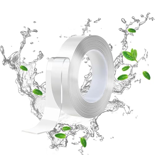 3m Doppelseitiges Klebeband Transparent,Wasserfest Nano Tape,Doppelseitiges Klebeband Extra Stark,Klebeband Doppelseitig,Double Sided Tape,Powerstrips Kleber,Ohne Bohren Doppelseitiger Klebebänder 3m Doppelseitiges Klebeband Transparent,Wasserfest Nano Tape,Doppelseitiges Klebeband Extra Stark,Klebeband Doppelseitig,Double Sided Tape,Powerstrips Kleber,Ohne Bohren Doppelseitiger Klebebänder von SHPUJUN