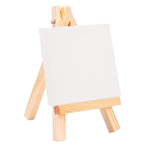 1 x Mini-Staffelei aus Holz für Künstler, Malerei, Handwerk, DIY, Zeichnen, kleine Tischstaffelei, Geschenk, Heimdekoration, Staffelei, Präsentationsständer (Größe: 1 Stück) von SHQ