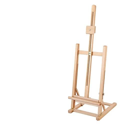 Zeichentisch Tisch Mini-Staffelei Künstler Öl Aquarell Malerei Staffelei Ständer Malerei Zubehör Holzstaffelei Ausstellungsständer Display (Farbe: W06B1) von SHQ