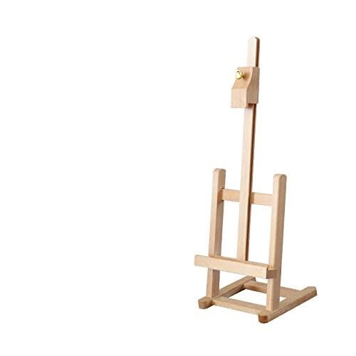 Zeichentisch Tisch Mini-Staffelei Künstler Öl Aquarell Malerei Staffelei Ständer Malerei Zubehör Holzstaffelei Ausstellungsständer Display (Farbe: W06C) von SHQ