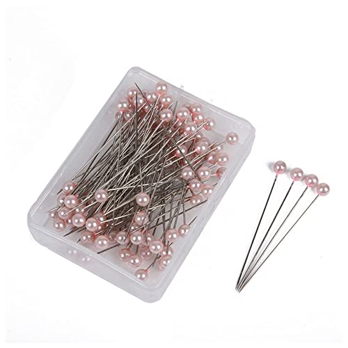 SHTGOI 100 Stück Perlen Stecknadeln Geradem Kopf Blumennadeln Klare Diamant Kristallstifte Kopfnadeln Perle Nadeln Diamantnadel Kristall Pins für DIY Schmuckherstellung Nähen Hochzeit Blume Rosa SHTGOI 100 Stück Perlen Stecknadeln Geradem Kopf Blumennadeln Klare Diamant Kristallstifte Kopfnadeln Perle Nadeln Diamantnadel Kristall Pins für DIY Schmuckherstellung Nähen Hochzeit Blume Rosa von SHTGOI