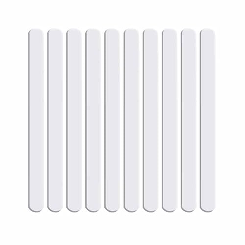 SHTGOI 10PCS Acryl Popsicle Sticks Wiederverwendbare Eisstiele Glitzernde Acryl-Sticks Spiegel-Eisstäbchen Bunt Cakesicle Eiscreme-Sticks Kuchensticks für Zuhause Party Handwerk Klassenzimmer 4# von SHTGOI