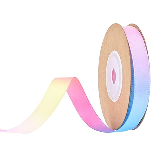 SHTGOI 18m Satinband 10mm Breit Regenbogen Band Satinbänder Seidenband Geschenkband Dekoband Schleifenband Stoffband Zierband für Hochzeit Valentinstag Deko Blumen Geschenkverpackung SHTGOI 18m Satinband 10mm Breit Regenbogen Band Satinbänder Seidenband Geschenkband Dekoband Schleifenband Stoffband Zierband für Hochzeit Valentinstag Deko Blumen Geschenkverpackung von SHTGOI