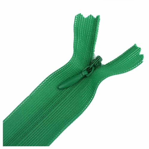 SHTGOI 2 Stück Seiden Unsichtbare Reißverschlüsse 60cm Teilbar Dünner Reißverschlüsse mit Zip-Kopf Größe 3 Elegant Diskret Reißverschlüsse zum nähen für Kleidung,Kissen,Taschen,Mäppchen Grün SHTGOI 2 Stück Seiden Unsichtbare Reißverschlüsse 60cm Teilbar Dünner Reißverschlüsse mit Zip-Kopf Größe 3 Elegant Diskret Reißverschlüsse zum nähen für Kleidung,Kissen,Taschen,Mäppchen Grün von SHTGOI