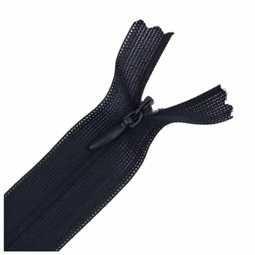 SHTGOI 2 Stück Seiden Unsichtbare Reißverschlüsse 60cm Teilbar Dünner Reißverschlüsse mit Zip-Kopf Größe 3 Elegant Diskret Reißverschlüsse zum nähen für Kleidung,Kissen,Taschen,Mäppchen Dunkelblau SHTGOI 2 Stück Seiden Unsichtbare Reißverschlüsse 60cm Teilbar Dünner Reißverschlüsse mit Zip-Kopf Größe 3 Elegant Diskret Reißverschlüsse zum nähen für Kleidung,Kissen,Taschen,Mäppchen Dunkelblau von SHTGOI