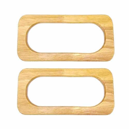 SHTGOI 2 Stück Taschengriff Holz Rechteckig Form Holzgriff Ersatzholz Handtaschengriff Handgefertigte Holzringe Taschengriff Holz Taschenhenkel Bag Handle für Stricktaschen,Strandtaschen Beige 2# SHTGOI 2 Stück Taschengriff Holz Rechteckig Form Holzgriff Ersatzholz Handtaschengriff Handgefertigte Holzringe Taschengriff Holz Taschenhenkel Bag Handle für Stricktaschen,Strandtaschen Beige 2# von SHTGOI