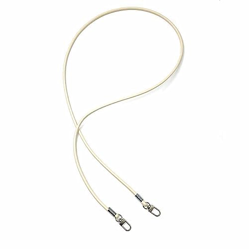 SHTGOI 2 Stück Taschengurt Abnehmbar PU Taschenriemen 115cm Lang Schultergurt Crossbody Taschengriff Handtaschen Schulterriemen Zubehör mit Karabiner für kleine Tasche Clutch Handyhülle Weiß# SHTGOI 2 Stück Taschengurt Abnehmbar PU Taschenriemen 115cm Lang Schultergurt Crossbody Taschengriff Handtaschen Schulterriemen Zubehör mit Karabiner für kleine Tasche Clutch Handyhülle Weiß# von SHTGOI