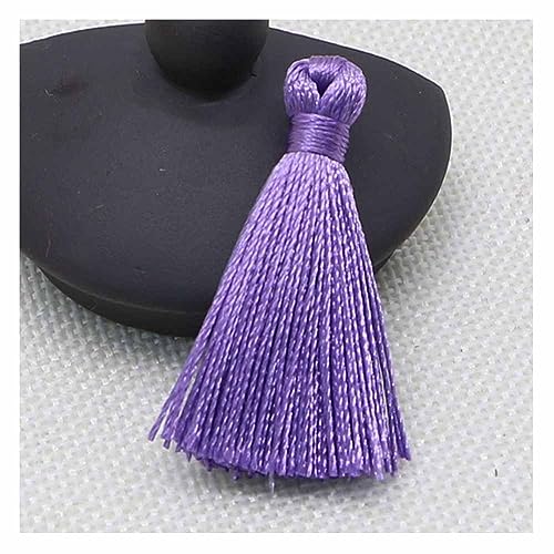 SHTGOI 20 Stück Quasten 4cm Mini Quasten Anhänger Handgemachte Seidige Quasten Bunt Troddel Anhänger Chinesischen Stil Dekorative Quasten für Ohrringe,Lesezeichen,DIY Handwerk Zubehör Hell lila SHTGOI 20 Stück Quasten 4cm Mini Quasten Anhänger Handgemachte Seidige Quasten Bunt Troddel Anhänger Chinesischen Stil Dekorative Quasten für Ohrringe,Lesezeichen,DIY Handwerk Zubehör Hell lila von SHTGOI