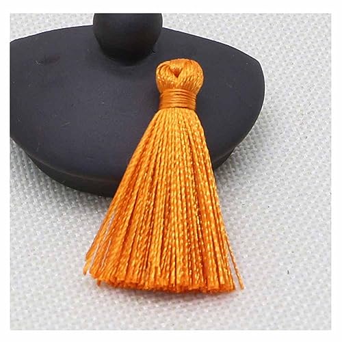 SHTGOI 20 Stück Quasten 4cm Mini Quasten Anhänger Handgemachte Seidige Quasten Bunt Troddel Anhänger Chinesischen Stil Dekorative Quasten für Ohrringe,Lesezeichen,DIY Handwerk Zubehör Orange SHTGOI 20 Stück Quasten 4cm Mini Quasten Anhänger Handgemachte Seidige Quasten Bunt Troddel Anhänger Chinesischen Stil Dekorative Quasten für Ohrringe,Lesezeichen,DIY Handwerk Zubehör Orange von SHTGOI