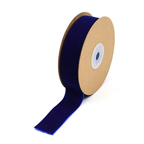 SHTGOI 5 Yard/Roll 25mm Breite Samtband Samtborte Schleifenband Schmuckband Samt Dekoband Geschenkband Zierband für Haarschmuck Kleidung Geschenkbox Dekorationen Blumenverpackung Blau SHTGOI 5 Yard/Roll 25mm Breite Samtband Samtborte Schleifenband Schmuckband Samt Dekoband Geschenkband Zierband für Haarschmuck Kleidung Geschenkbox Dekorationen Blumenverpackung Blau von SHTGOI