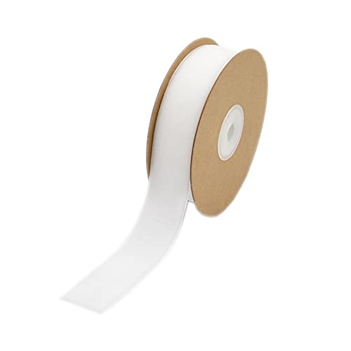 SHTGOI 5 Yard/Roll 25mm Breite Samtband Samtborte Schleifenband Schmuckband Samt Dekoband Geschenkband Zierband für Haarschmuck Kleidung Geschenkbox Dekorationen Blumenverpackung Weiss SHTGOI 5 Yard/Roll 25mm Breite Samtband Samtborte Schleifenband Schmuckband Samt Dekoband Geschenkband Zierband für Haarschmuck Kleidung Geschenkbox Dekorationen Blumenverpackung Weiss von SHTGOI