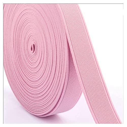 SHTGOI Flache Gummibänder 16m Bunte Elastische Bänder Stretchband zum Nähen Leinwandbindung Verschlüsseltes Gummiband für DIY Handwerk Taillenbänder Bekleidung Schuhherstellung 1.5cm Rosa SHTGOI Flache Gummibänder 16m Bunte Elastische Bänder Stretchband zum Nähen Leinwandbindung Verschlüsseltes Gummiband für DIY Handwerk Taillenbänder Bekleidung Schuhherstellung 1.5cm Rosa von SHTGOI