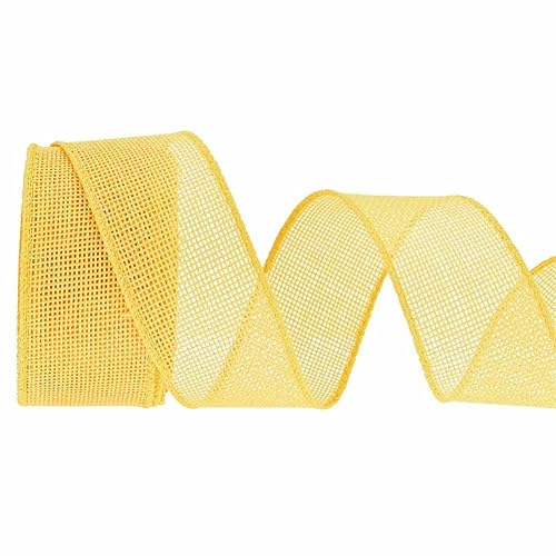 SHTGOI Juteband 10 Yards/Rolle 4cm Breit Natur Bunt Jutegewebe Dekoband Geschenkband Leinenband Stoffband Sackleinen Band Jute Schleifenband für DIY Handwerk Muttertag Hochzeit Party Gelb# SHTGOI Juteband 10 Yards/Rolle 4cm Breit Natur Bunt Jutegewebe Dekoband Geschenkband Leinenband Stoffband Sackleinen Band Jute Schleifenband für DIY Handwerk Muttertag Hochzeit Party Gelb# von SHTGOI