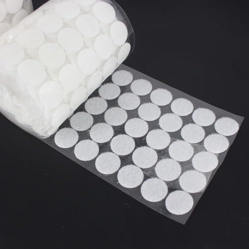 SHTGOI Klettpunkte Selbstklebend 1000 Stück 12mm Runde Klettverschluss Selbstklebend Klett Klebepunkte für Handwerk für DIY Papier Kunststoff Kunststoff Self Adhesive Klettband Klettstreifen SHTGOI Klettpunkte Selbstklebend 1000 Stück 12mm Runde Klettverschluss Selbstklebend Klett Klebepunkte für Handwerk für DIY Papier Kunststoff Kunststoff Self Adhesive Klettband Klettstreifen von SHTGOI