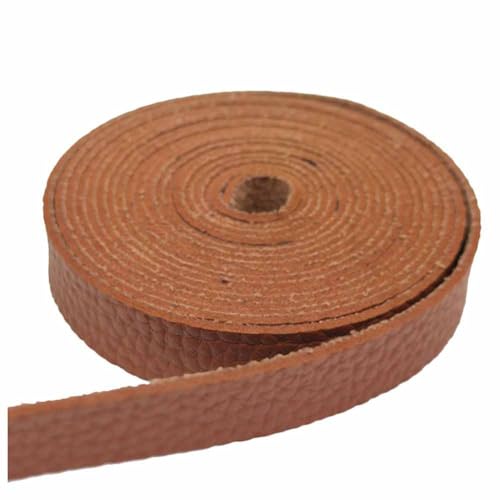 SHTGOI Lederband 2cm*4.5m/ Rolle Leder Flachband Single Face Faux Leather Strap Rolls Lederriemen Meterware zum basteln für Heimwerkerarbeiten Griffe Haustierhalsbänder Zugseile Gürtel Braun SHTGOI Lederband 2cm*4.5m/ Rolle Leder Flachband Single Face Faux Leather Strap Rolls Lederriemen Meterware zum basteln für Heimwerkerarbeiten Griffe Haustierhalsbänder Zugseile Gürtel Braun von SHTGOI