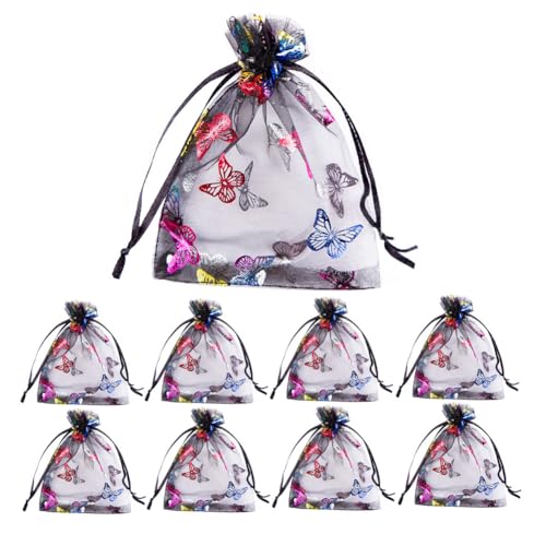 SHTGOI Organzasäckchen 50 Stück Schmetterlingsmotiv Geschenktüten Geschenkverpackung Organzabeutel Geschenkbeutel Schmuckbeutel Säckchen Geschenk Bonbonsbeutel für Valentinstag Süßigkeiten Pralinen SHTGOI Organzasäckchen 50 Stück Schmetterlingsmotiv Geschenktüten Geschenkverpackung Organzabeutel Geschenkbeutel Schmuckbeutel Säckchen Geschenk Bonbonsbeutel für Valentinstag Süßigkeiten Pralinen von SHTGOI