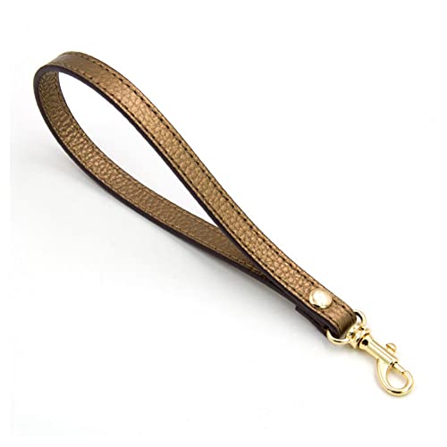 SHTGOI PU Leder Handschlaufe Schlüsselanhänger Ersatz Kurz Armband Taschengriffe Lederband mit Karabinerhaken Taschengurt für Handtaschen Geldbörse Clutch Wristlet Purse Keychain Pouch Bronze SHTGOI PU Leder Handschlaufe Schlüsselanhänger Ersatz Kurz Armband Taschengriffe Lederband mit Karabinerhaken Taschengurt für Handtaschen Geldbörse Clutch Wristlet Purse Keychain Pouch Bronze von SHTGOI