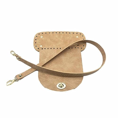 SHTGOI PU Ledertasche Strickset Taschenboden Stricken Häkeltaschen Taschenbodenformer Pad-Einsatz Kissenbasis Ledertasche Unten Schultergurt Klappenabdeckung für Taschen häkeln 3 Zubehör Aprikose SHTGOI PU Ledertasche Strickset Taschenboden Stricken Häkeltaschen Taschenbodenformer Pad-Einsatz Kissenbasis Ledertasche Unten Schultergurt Klappenabdeckung für Taschen häkeln 3 Zubehör Aprikose von SHTGOI