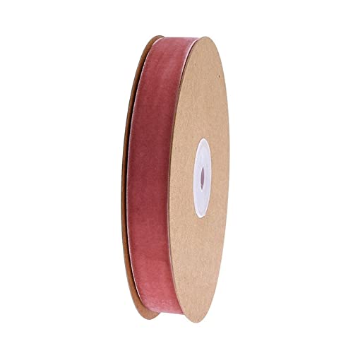 SHTGOI Samtband 10 Meter/Roll Samt Dekoband Einseitiges Satinband 15mm Breite Samtborte Geschenkband Schleifenband Samtbänder für Basteln Geschenke Verpackung Hochzeit DIY Dekoration Dunkelrosa SHTGOI Samtband 10 Meter/Roll Samt Dekoband Einseitiges Satinband 15mm Breite Samtborte Geschenkband Schleifenband Samtbänder für Basteln Geschenke Verpackung Hochzeit DIY Dekoration Dunkelrosa von SHTGOI