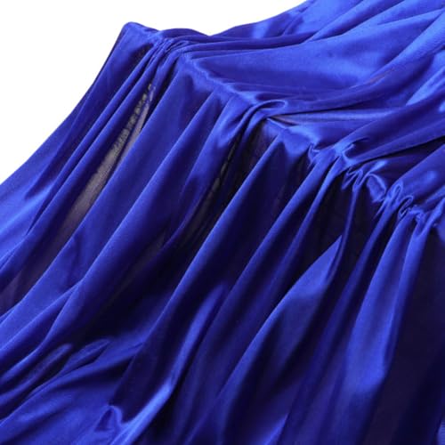 SHTGOI Satin Stoff 1.55 * 10m Glanz Möbelstoffe Futterstoff Stoffe deckenstoffe Bezugsstoff Dekostoff vorhangstoff kinderstoffe Modestoff für Nähen Kostüme Röcke Tischdecke Hintergründe Dekorationen von SHTGOI