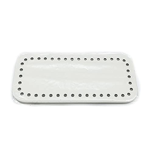 SHTGOI Taschenboden Boden Tasche Häkeln Bodentasche Stricken Häkeln Beutel Häkeltasche Unten Leder Bag Shaper für Handtasche Schultertasche Geldbörse DIY-Zubehör 8 * 18cm Kreuzkorn Weiß SHTGOI Taschenboden Boden Tasche Häkeln Bodentasche Stricken Häkeln Beutel Häkeltasche Unten Leder Bag Shaper für Handtasche Schultertasche Geldbörse DIY-Zubehör 8 * 18cm Kreuzkorn Weiß von SHTGOI