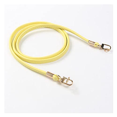 SHTGOI Taschengurt 120cm Lang Abnehmbar Handtaschen Trageriemen mit Karabinerhaken Leder Taschen Schulterriemen Taschenkette Ersetzen Tragegurt Umhängegurt für Damen Taschenzubehör Gelb SHTGOI Taschengurt 120cm Lang Abnehmbar Handtaschen Trageriemen mit Karabinerhaken Leder Taschen Schulterriemen Taschenkette Ersetzen Tragegurt Umhängegurt für Damen Taschenzubehör Gelb von SHTGOI