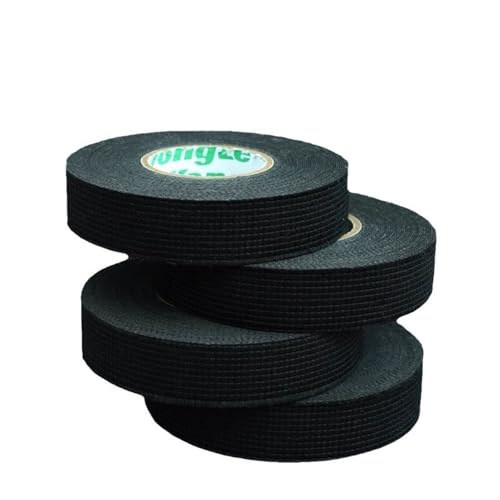 Schwarzes Auto-Flanellband 1 Stück Stoffauto Klebeband Isolierband aus Baumwolle Samtband Auto-Isolierband Klebeband für Kabelbäume im Auto Samt Schwarzes Auto-Flanellband 1 Stück Stoffauto Klebeband Isolierband aus Baumwolle Samtband Auto-Isolierband Klebeband für Kabelbäume im Auto Samt von SHTGOI