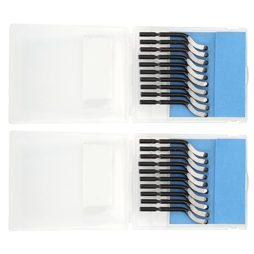 20pcs Trimmmesser -Klingener Ersatzschneiderkopf, Hohe Glätte, Kleine Größe, Kosteneinsparung, Sehr Praktisch für das Abkratzen von PVC -Kunststoff, Eisen, Aluminium Geeignet 20pcs Trimmmesser -Klingener Ersatzschneiderkopf, Hohe Glätte, Kleine Größe, Kosteneinsparung, Sehr Praktisch für das Abkratzen von PVC -Kunststoff, Eisen, Aluminium Geeignet von SHUAIGUO
