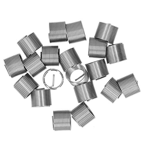 SHUAIGUO 20pcs Gewindereparatur M14 X 1,25 Spiralkreis Einsatz Reduziermut (1,5d) von SHUAIGUO