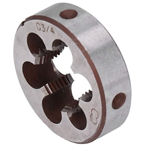 SHUAIGUO G3/4 -Rohrsterben, Runde Zylindrische Gerade Schraubengewinde -Sterbchen, 16 Mm Dicke, 55 Mm Außendurchmesser, Hohe Genauigkeitslegierstahl für Gewinde Handwerkzeuge SHUAIGUO G3/4 -Rohrsterben, Runde Zylindrische Gerade Schraubengewinde -Sterbchen, 16 Mm Dicke, 55 Mm Außendurchmesser, Hohe Genauigkeitslegierstahl für Gewinde Handwerkzeuge von SHUAIGUO