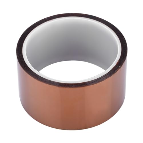 SHUAIGUO Hochdämmes Hitzebeständiges Klebeband, X 0,06 Mm, 250-300 ℃ Hohe Temperaturfeste Klebeband für BGA-Chipschweißen, Starke Haftung (50 mm breit) von SHUAIGUO